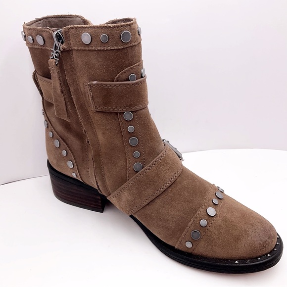 🆕{Sam Edelman} Drea Studded Motorcycle Boots - Picture 4 of 16
